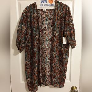 Time and tru beach cover-up